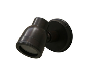 Outdoor Brass Spotlight - Dark Bronze