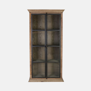 Cabinets: Borris Oak and Iron Cabinet