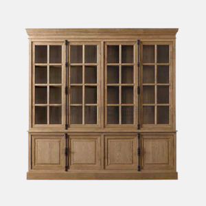 William Oak Display Cabinet