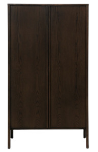Cragen Smoked Oak Cabinet Large