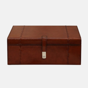 Office: Savoy Leather Box - Large