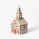 Alsace Tealight Church Bone