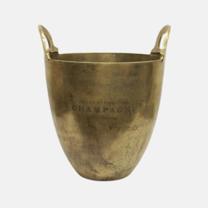Decor: Gold Champagne Bucket