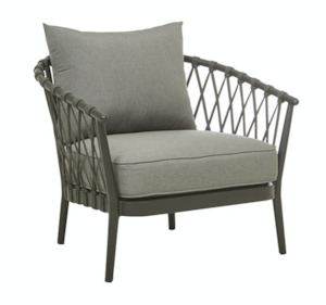 Outdoor Seating: Maui Outdoor Armchair - Charcoal