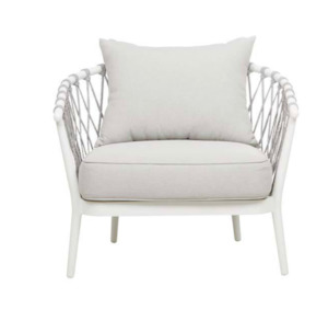 Maui Outdoor Armchair - White