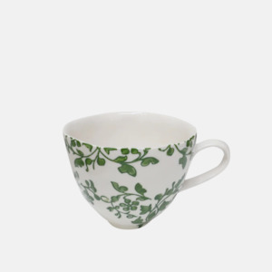 Homeware: Florentine Verde Handpainted Cup (Set of 8)