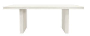 Palma Outdoor Concrete Table - White