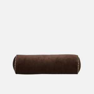 Elliot Bolster Cushion - Chocolate
