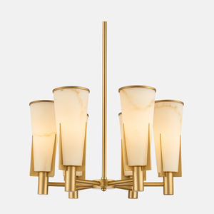 Ritz Chandelier - Brass