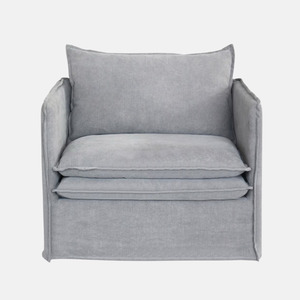 Living Room: Avery Armchair - Grey