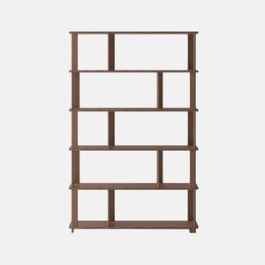 Living Room: Sola Bookshelves Walnut