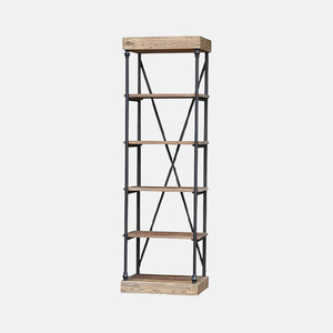 Shelves: Miller Elm & Iron Shelves - Small