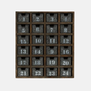 Christmas: Rustic Advent Calender