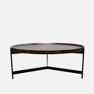 Tables: Richmond Round Coffee Table - Walnut