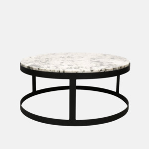 Sale: Monaco Nested Coffee Table - Alaska Marble