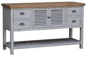Bedroom 1: FARMHOUSE OAK & PINE SIDEBOARD