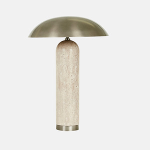 New Arrivals: Tilt Lamp Travertine