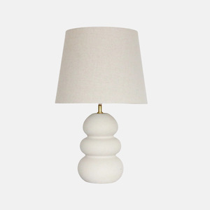 Salted Riverstone Lamp
