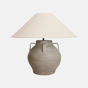 Sandstone Terracotta Urn Lamp