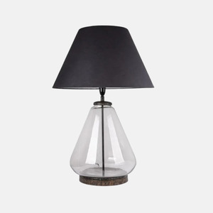 Lighting: Tear Shape Glass Lamp