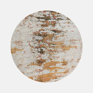 Adonis Round Rug - Palazzo Rust