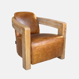 Living Room: Bristol Armchair Foundry Leather