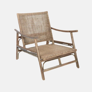 Living Room: Slane Rattan Armchair - Pepper