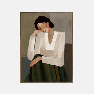 Rue Framed Canvas