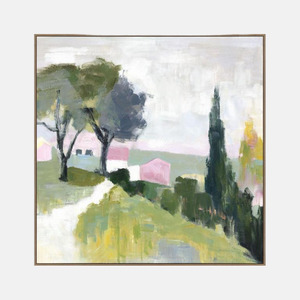 A Country Path Canvas