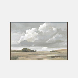 Clouds Above Canvas