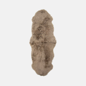 Rugs: Double Sheepskin - Mid Brown