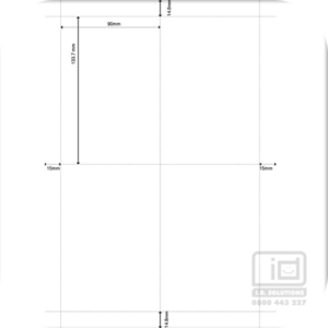 Products: 95 x 140 INSERT SHEET