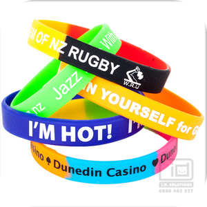 Products: Printed Silicone Wristbands