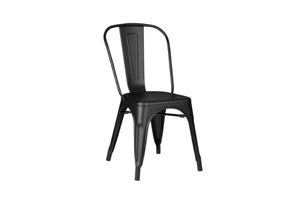 TOLIX Replica Dining Chair - Matt Black