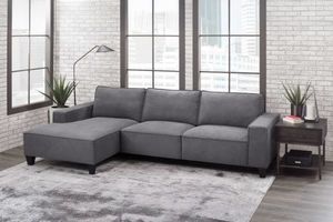PURELAND Left-Facing Sectional Sofa