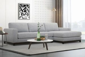 Sale: SIESTA Sectional Fabric Sofa Range (Sandstone)