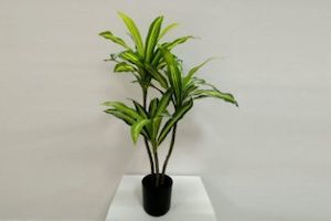 Artificial Plant 360cm Palm With Square Concrete Pot
