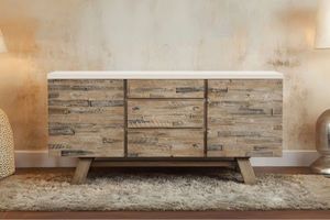 Explore: ANTON 170 Solid Acacia Wood Sideboard