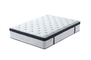 Mattresses: MIDNIGHT 5-Zone Memory Foam + Latex Mattress in Queen/King/Super King Size (Anti-Wear Fabric)