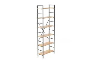 CITY 182x60cm Narrow Bookshelf (Black)