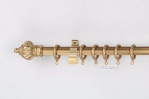 Aluminium Eyelet Curtain Track /m Gold