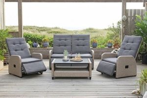 NAOMI Outdoor Relax Gas Lift Lounge Sofa Set