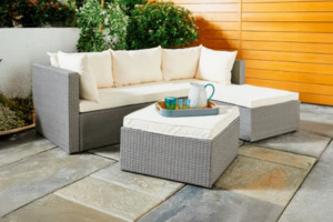SKYLINE 3PC Outdoor Lounge Sofa Set