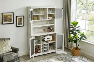 Products: FINKEL Pantry Storage Buffet & Hutch