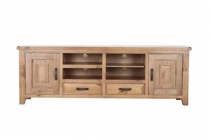 FRANCO 200 Solid NZ Pine Wood Entertainment Unit