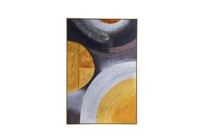 Homewares: Hand Oil Painting Canvas Wall Art With Golden Frame (80x120cm)
