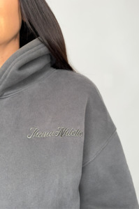 Lounge Collection: Loungewear Hood - Charcoal Grey