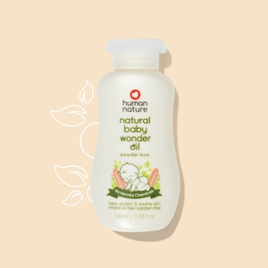Products: Natural Baby Wonder Oil Powder Love 100ml – I Heart Nature New Zealand Australia