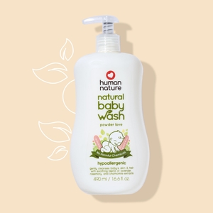 Products: Natural Baby Wash Powder Love 190ml – I Heart Nature New Zealand Australia