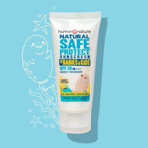 Products: SafeProtect SPF30 Sunscreen for Babies and Kids 50g – I Heart Nature New Zealand Australia